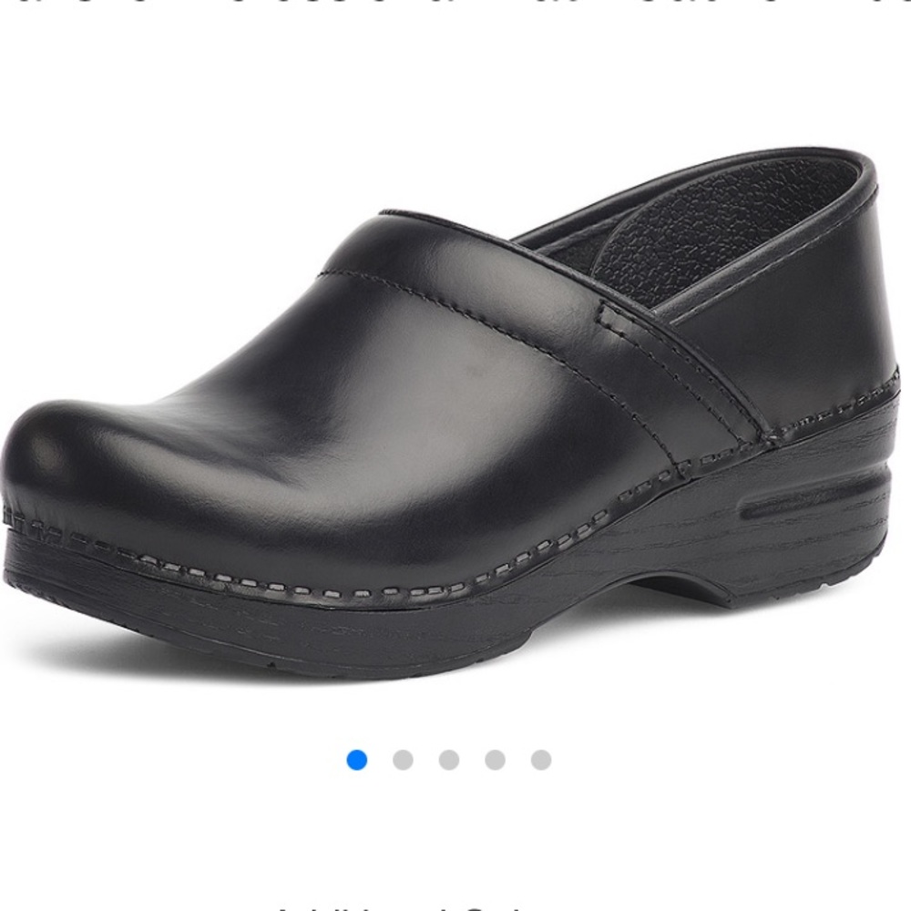 Black Dansko Professional Cabrio Clogs Sz 39 (8.5/9)